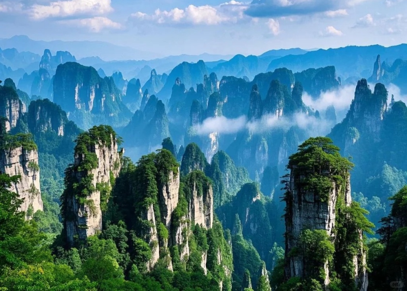 Spring in Zhangjiajie