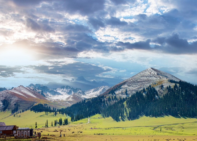 Xinjiang in Summer