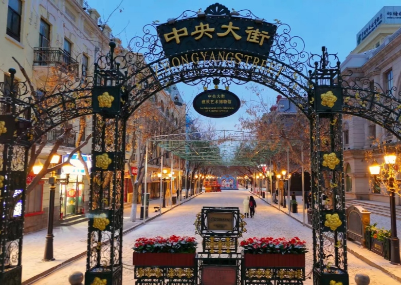 central pedestrians street