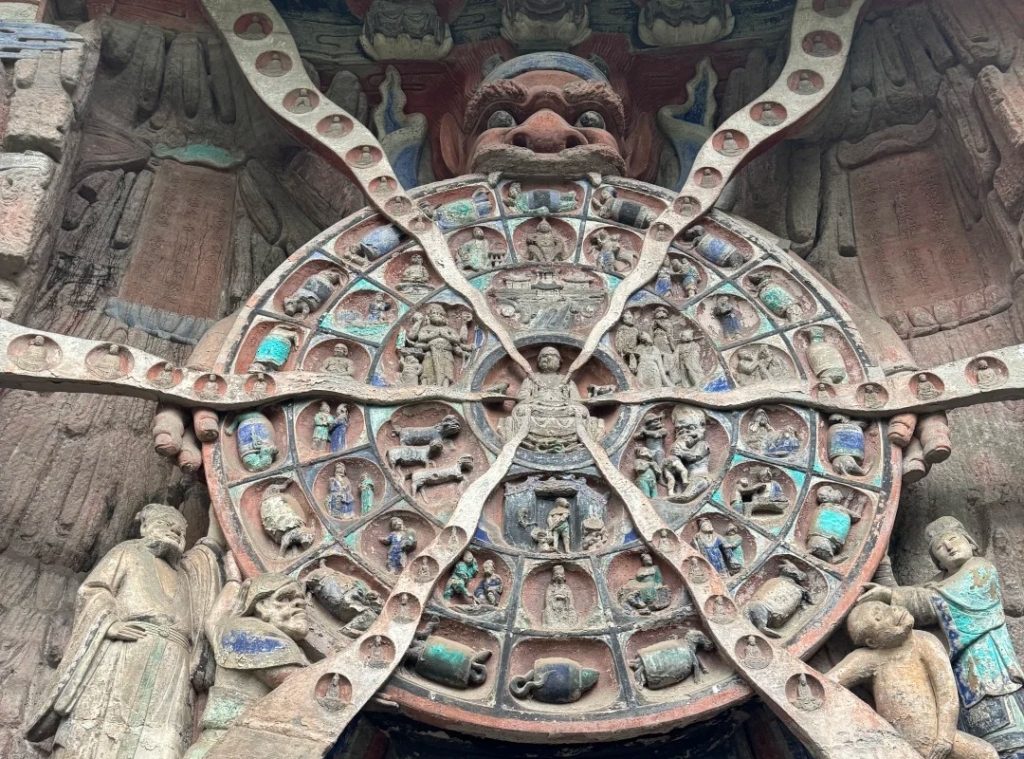 Baoding Mountain at Chongqing Dazu Stone Carvings