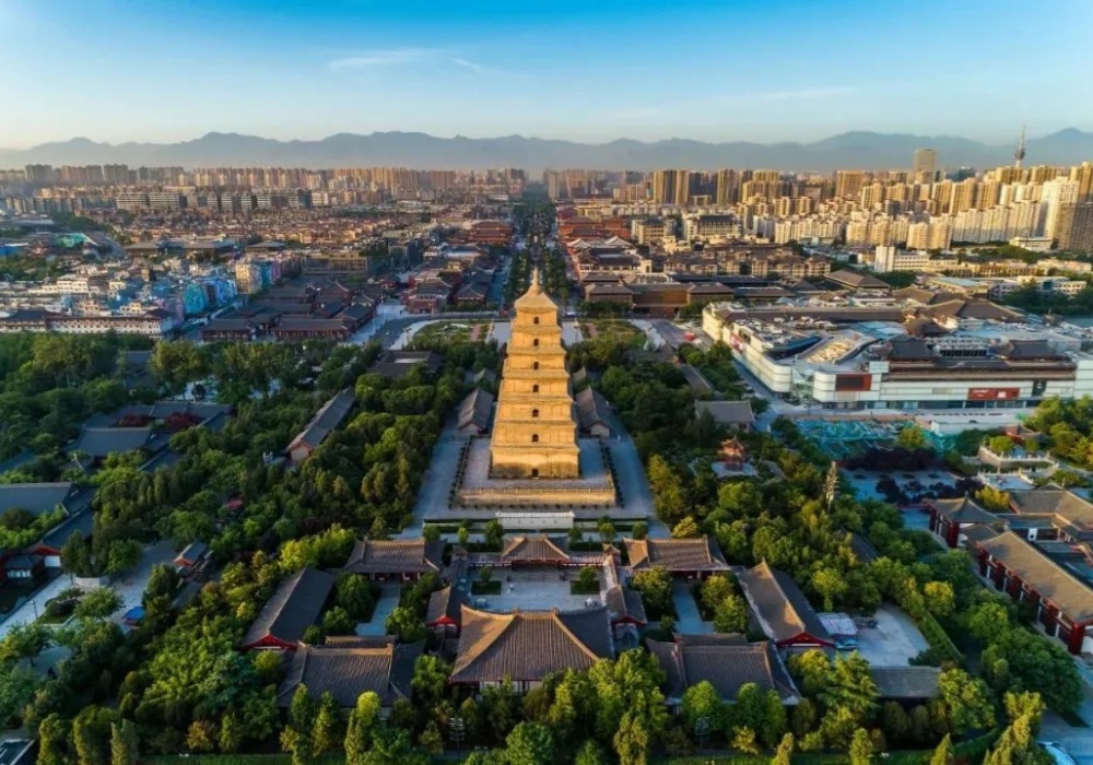 Big Wild Goose Pagoda Area