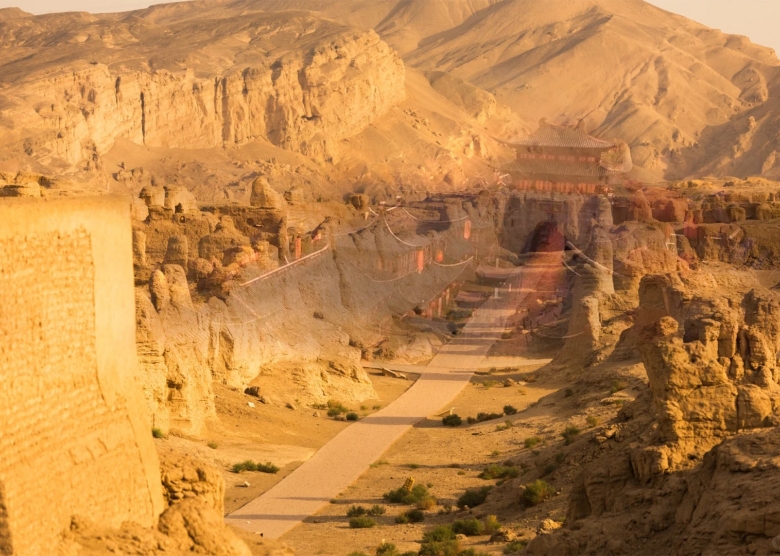 Jiaohe Ruins On Silk Road