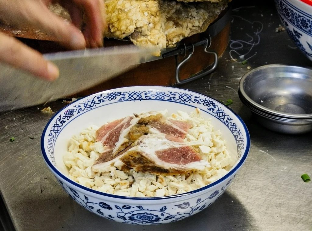 ​Lamb Paomo Stew in Muslim Quarter.