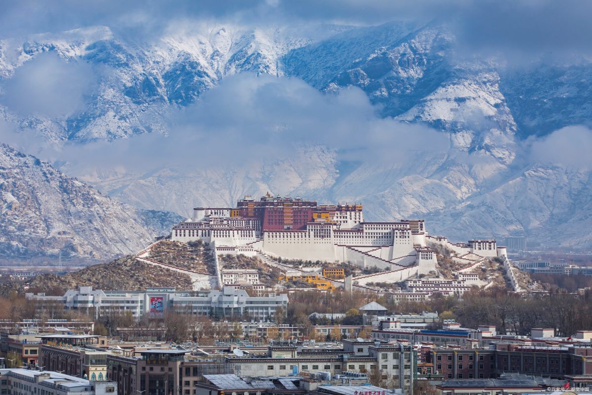 Potala Palace in Winter