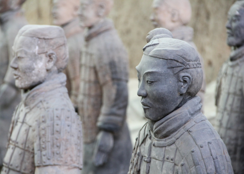 兵馬俑坑 ― 西安旅行のハイライト